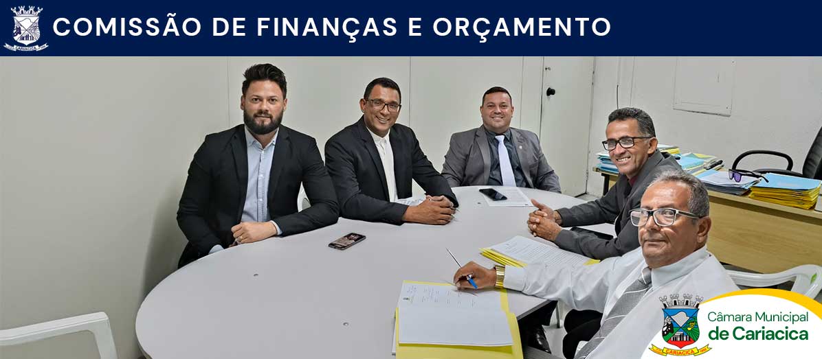 Imagem da notícia: COMISSÃO DE FINANÇAS